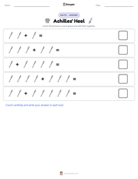 Achilles' Heel printable worksheet preview