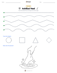 Achilles' Heel printable worksheet preview