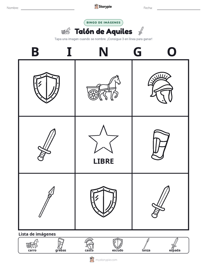 Bingo de Imágenes