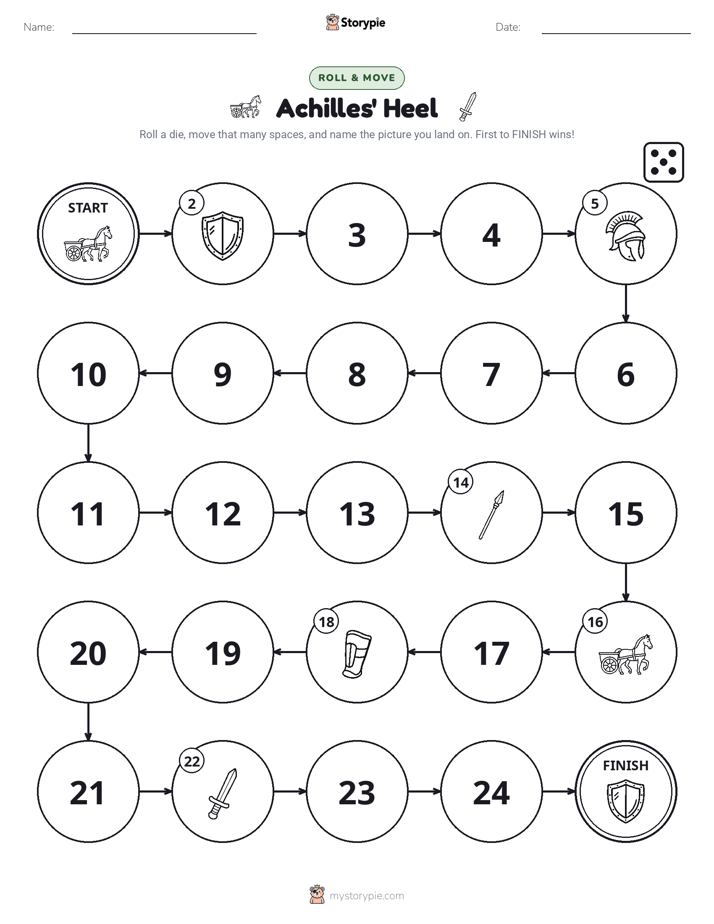 Roll & Move Game