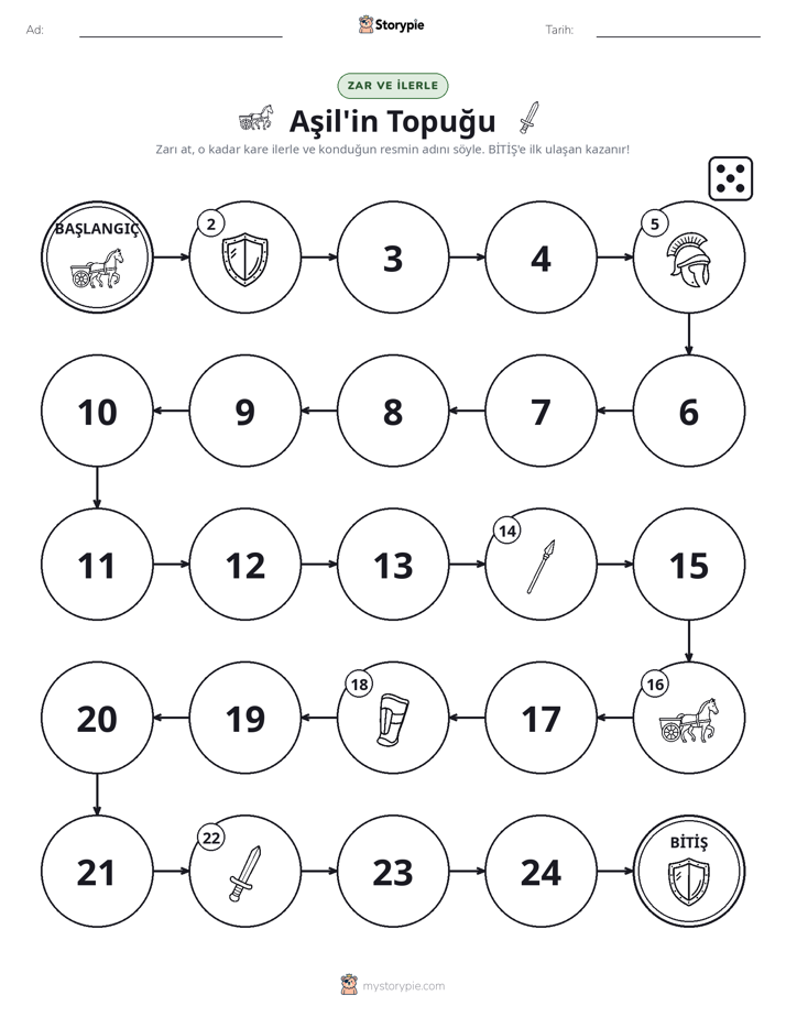 Yuvarla & Hareket Et Oyunu