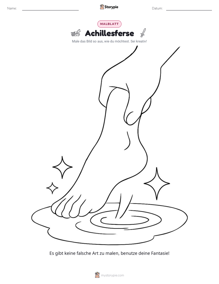 Ausmalseite