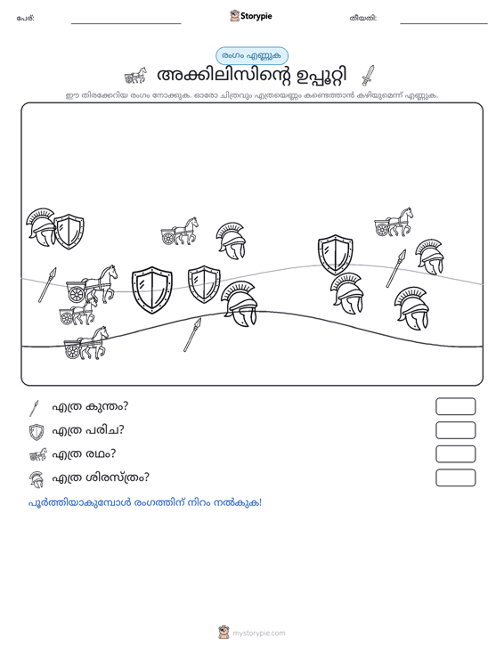 എണ്ണുന്ന ദൃശ്യങ്ങൾ