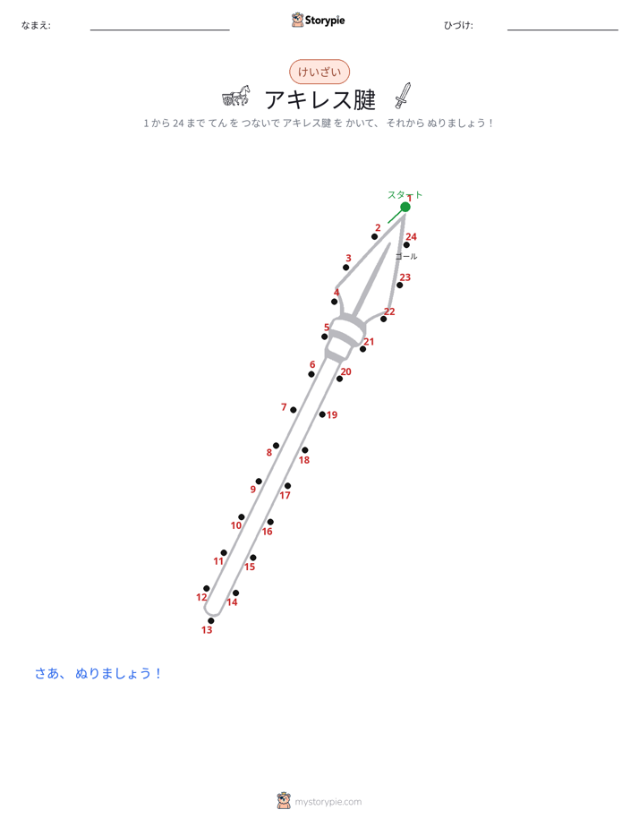 点つなぎ