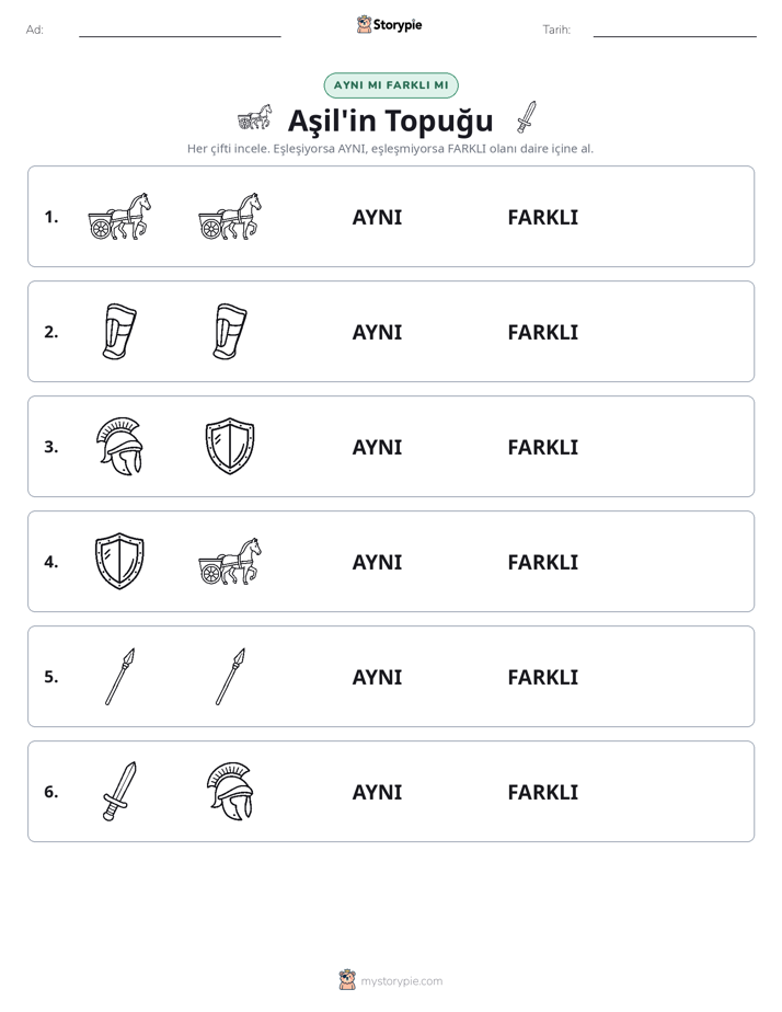 Aynı mı Farklı mı