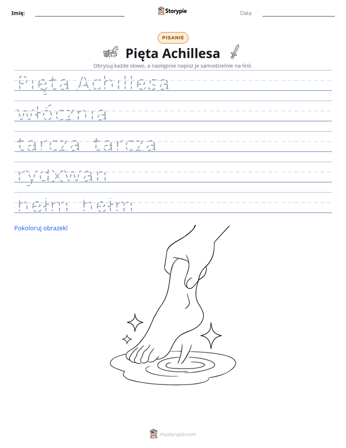 Ćwiczenie Pisania
