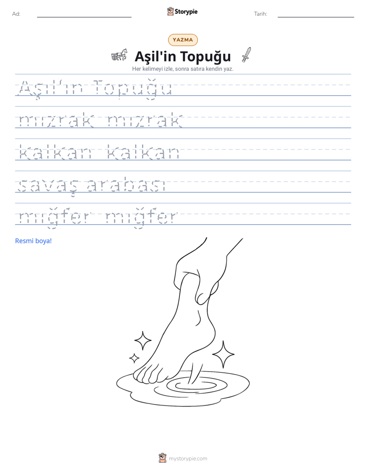 Yazma Pratiği