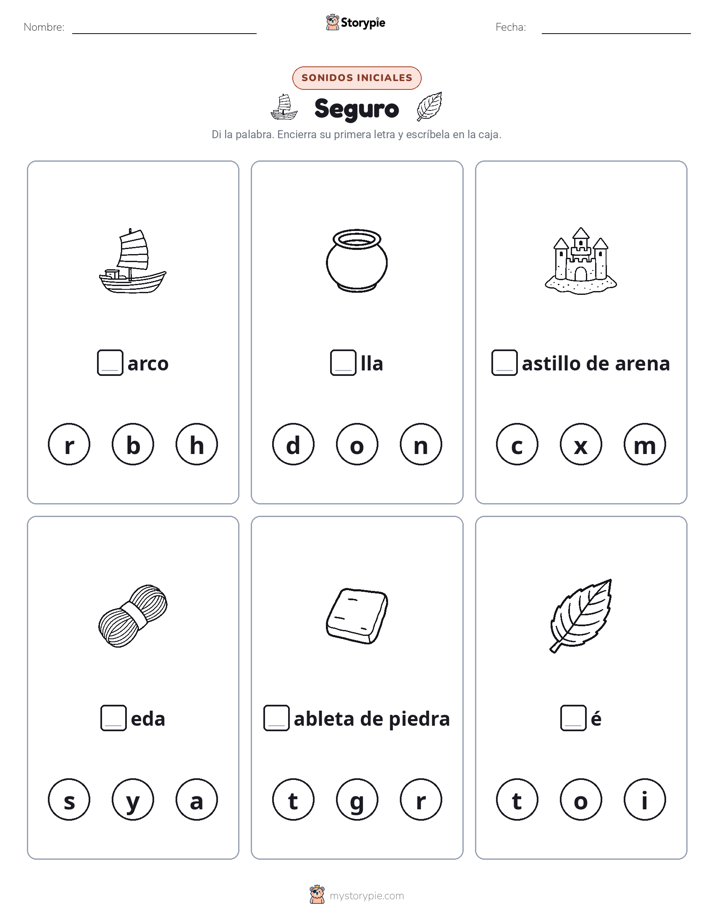 Sonidos Iniciales