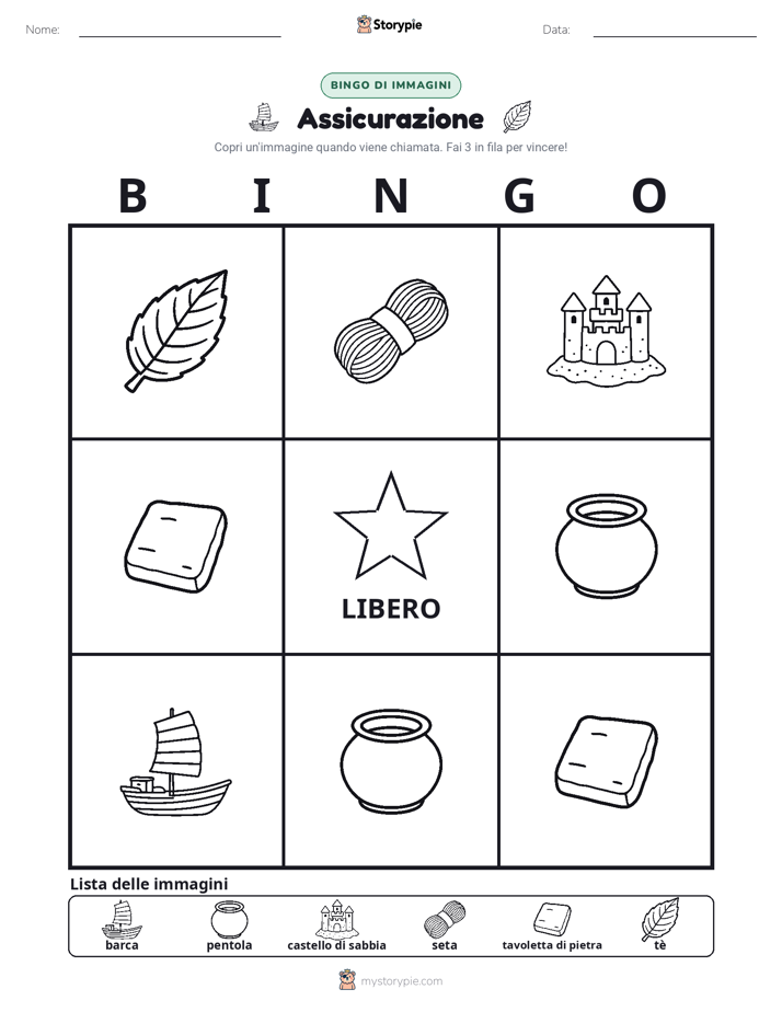 Bingo delle Immagini