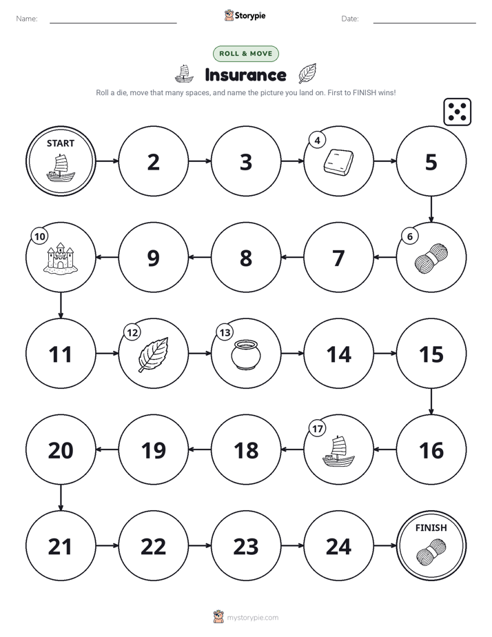 Roll & Move Game