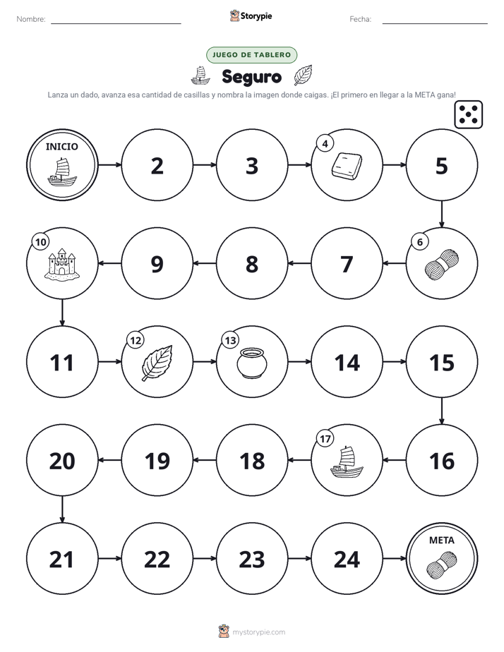 Juego de Rueda y Avanza