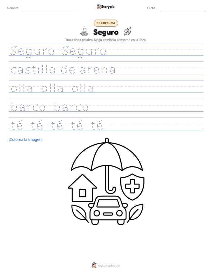 Práctica de Escritura