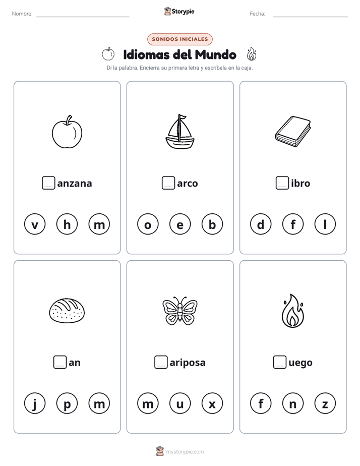 Sonidos Iniciales