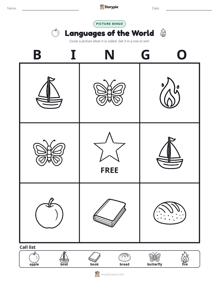 Picture Bingo
