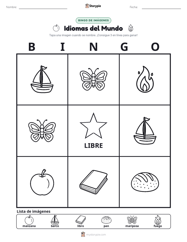 Bingo de Imágenes