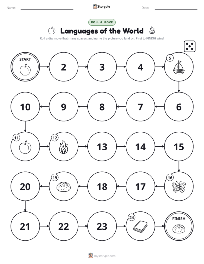 Roll & Move Game