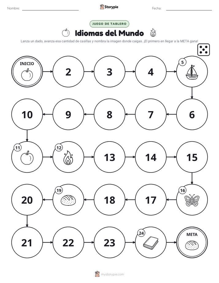 Juego de Rueda y Avanza