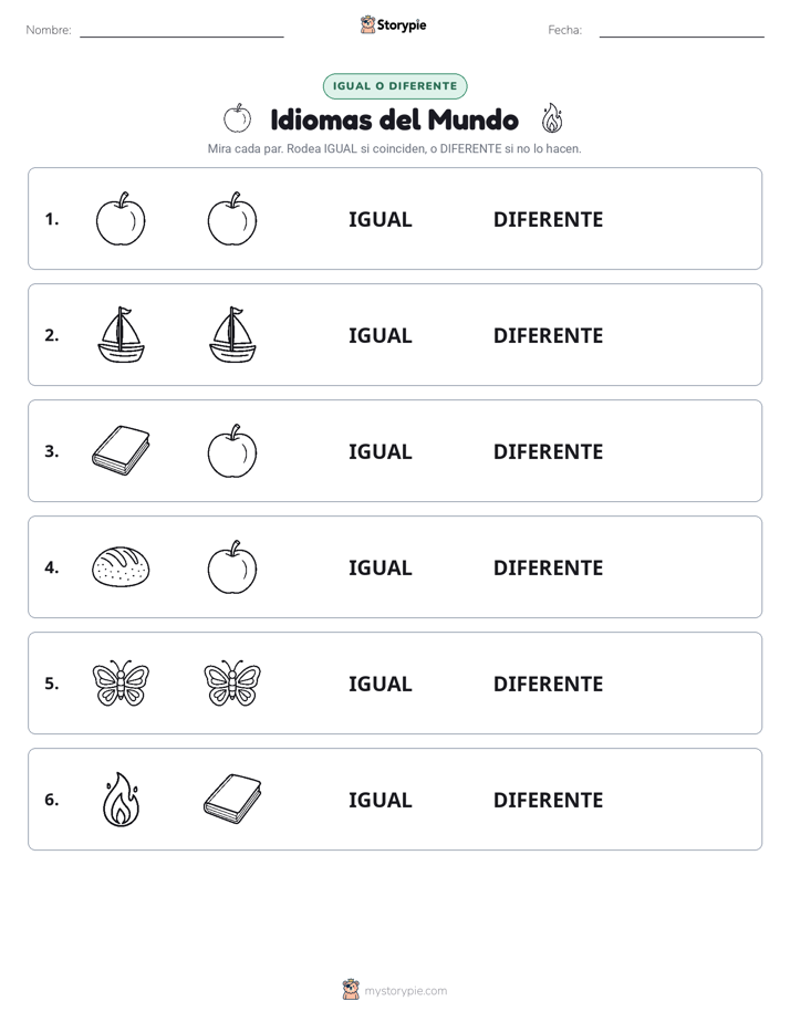 Igual o Diferente