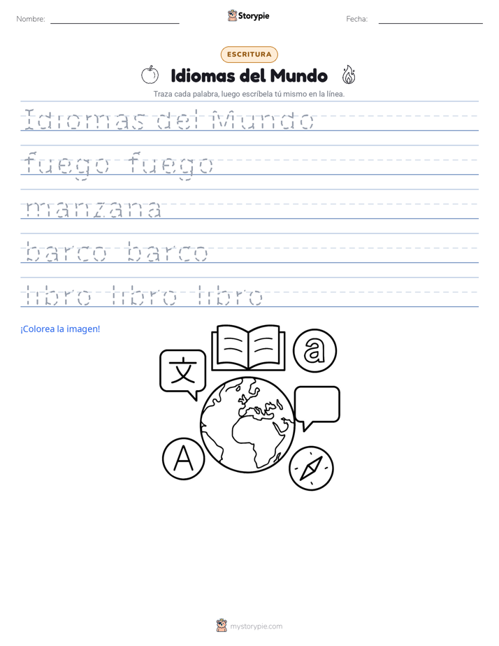 Práctica de Escritura