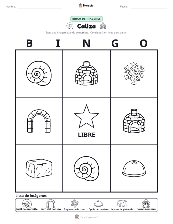 Bingo de Imágenes