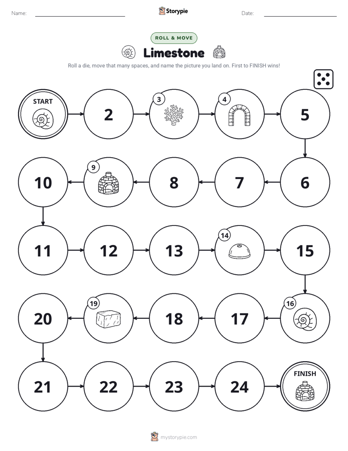 Roll & Move Game