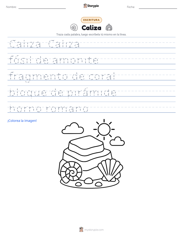 Práctica de Escritura