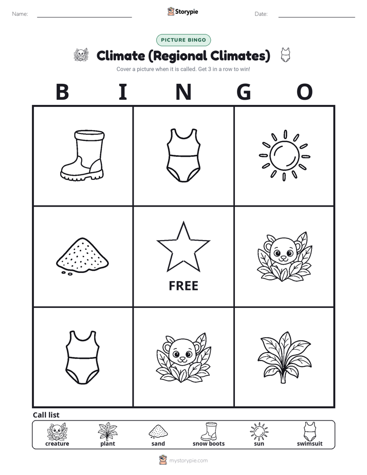 Picture Bingo