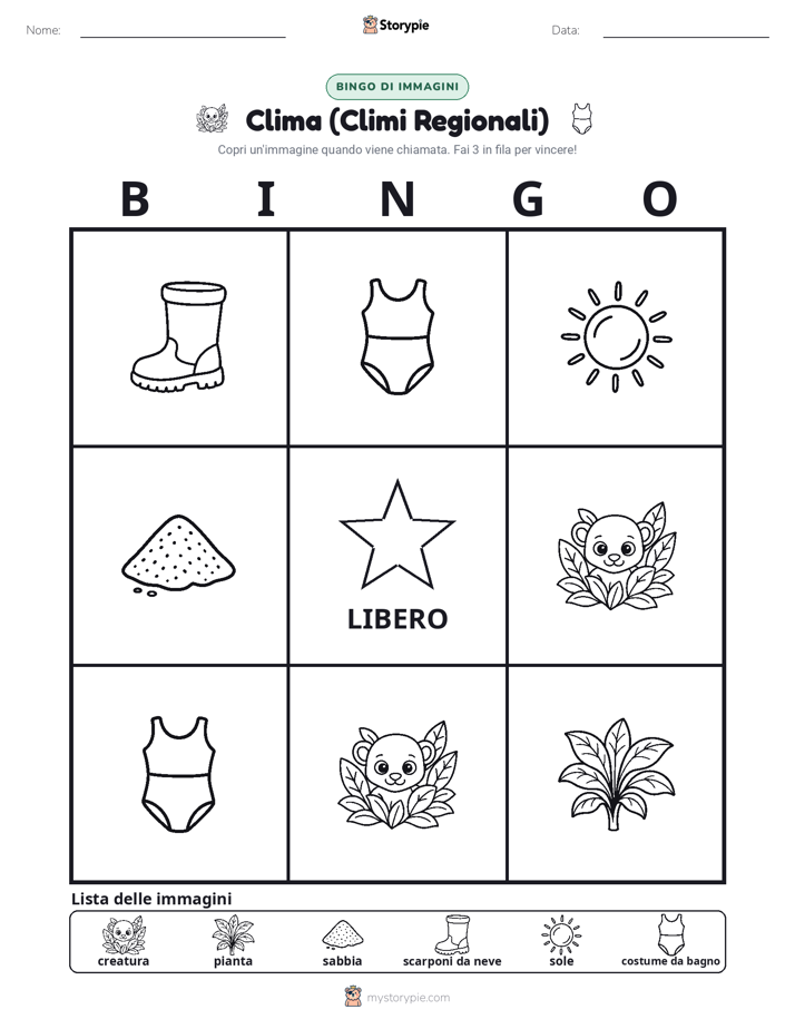 Bingo delle Immagini