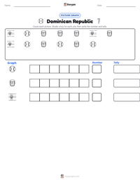 Dominican Republic printable worksheet preview