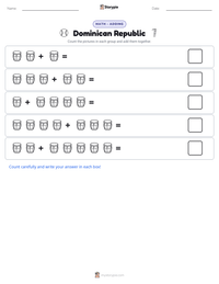 Dominican Republic printable worksheet preview