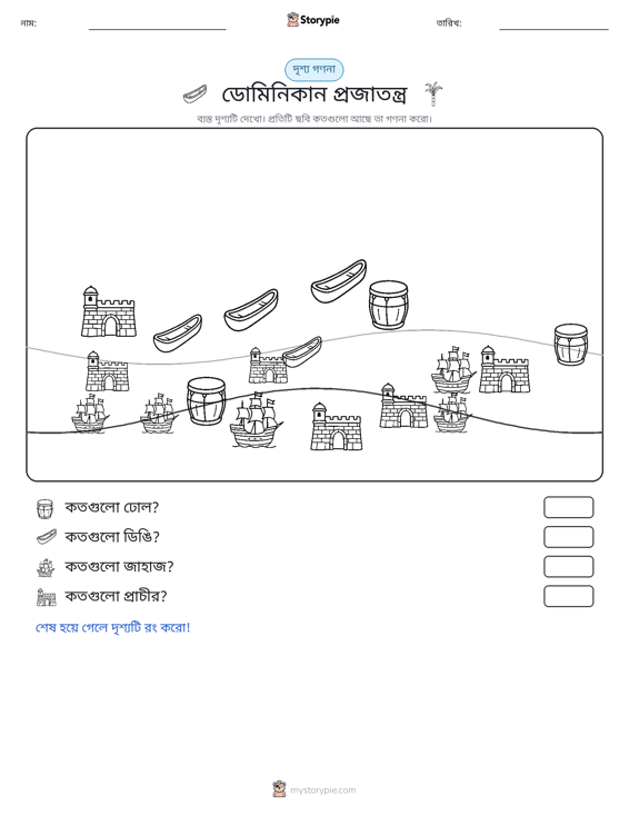 গণনা দৃশ্য