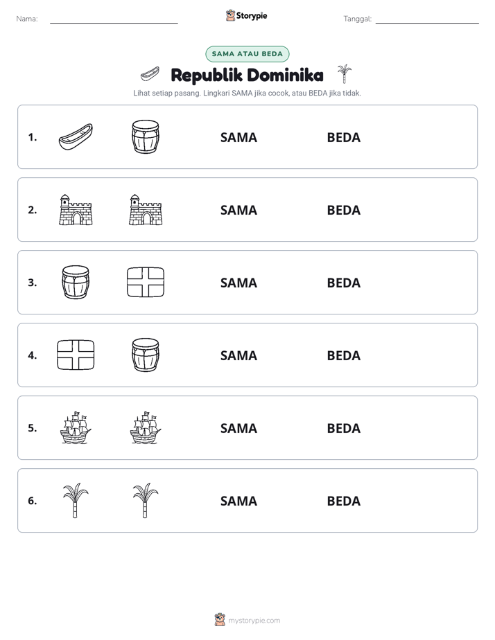 Sama atau Berbeda