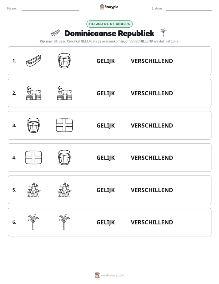 Zelfde of Verschillend