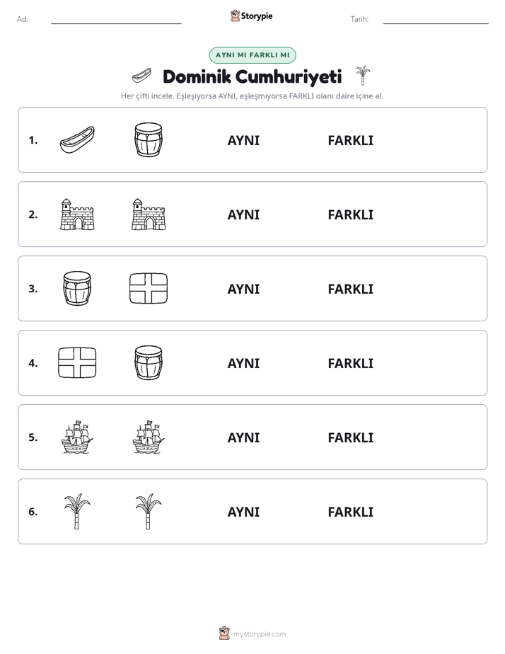 Aynı mı Farklı mı