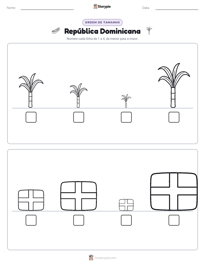 Ordem de Tamanho