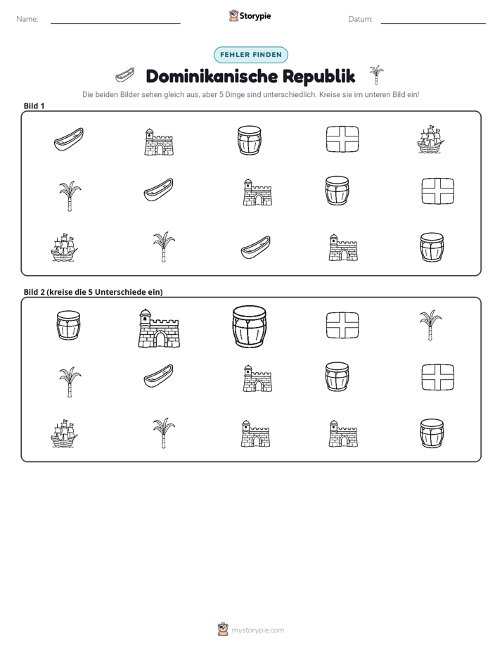 Finde den Unterschied
