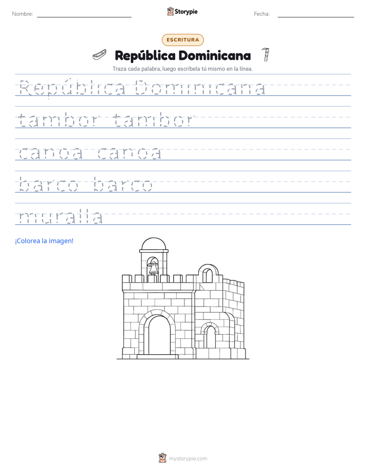 Práctica de Escritura