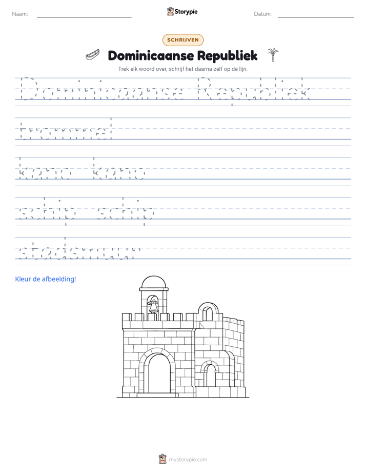Schrijf Oefening