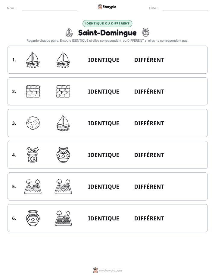 Identique ou Différent