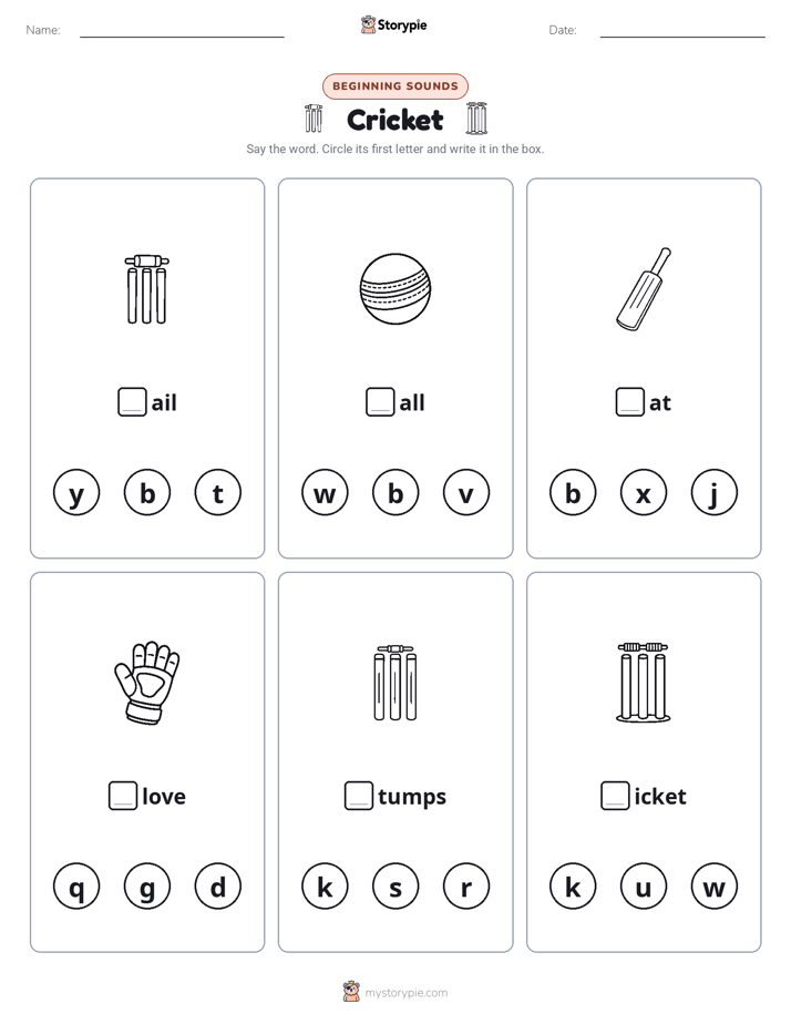 Beginning Sounds