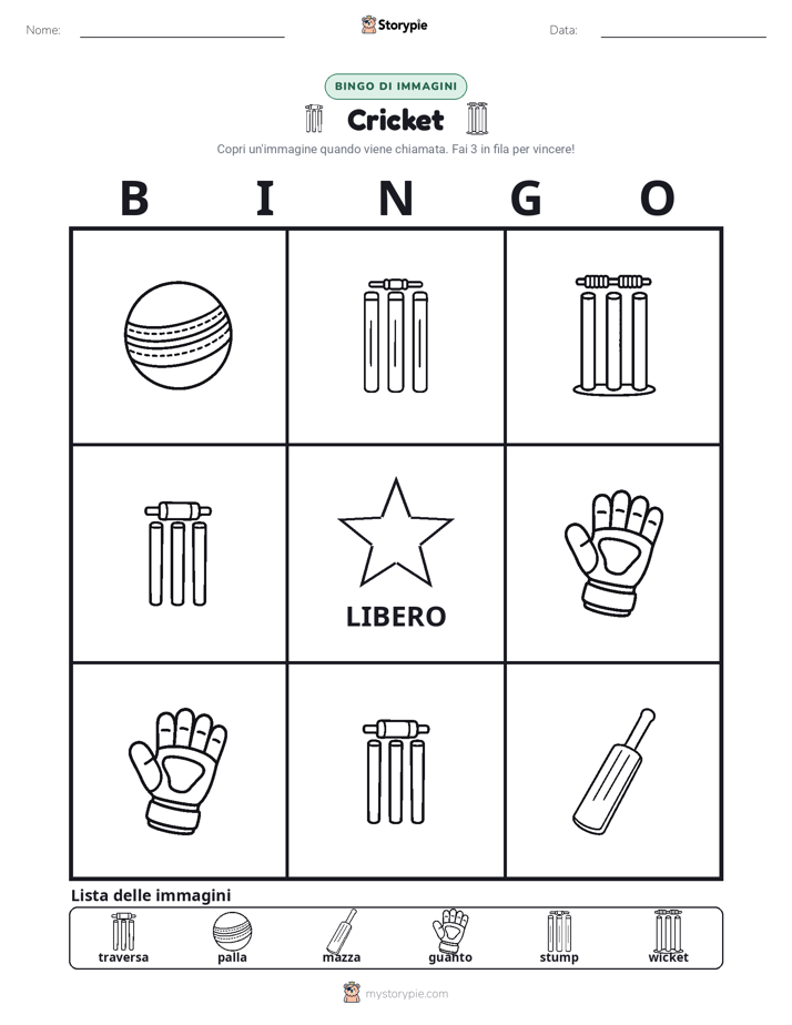 Bingo delle Immagini