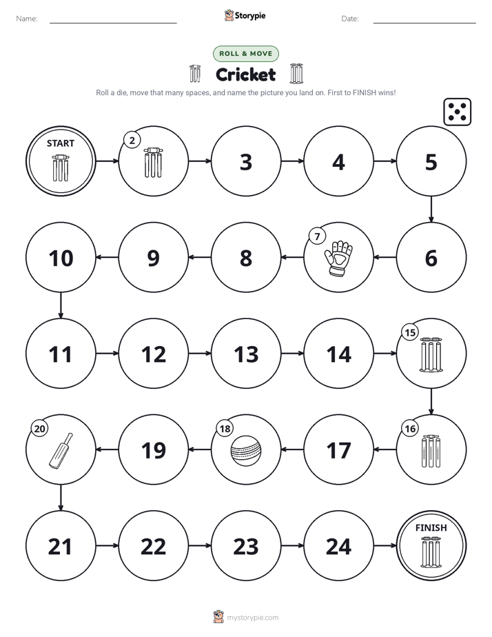 Roll & Move Game
