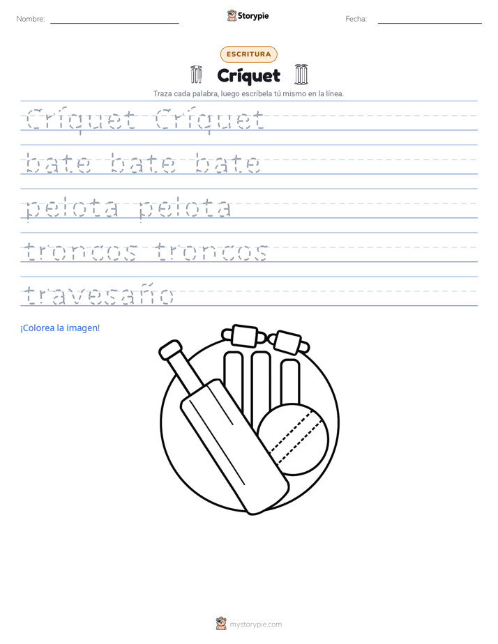 Práctica de Escritura