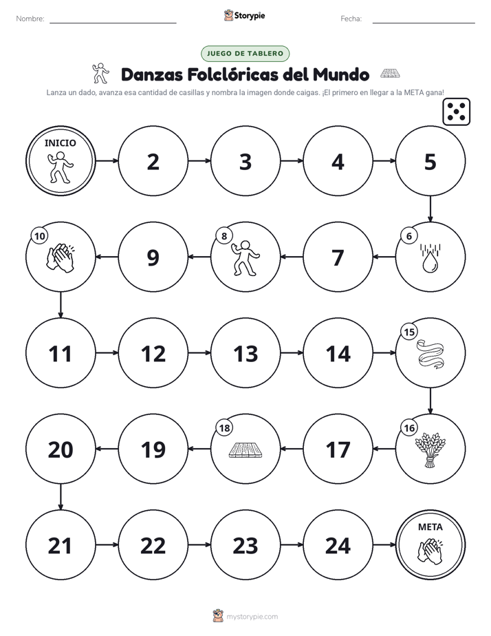 Juego de Rueda y Avanza
