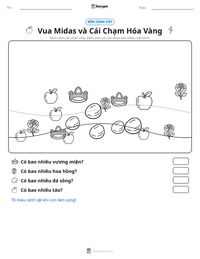Xem trước tài liệu in sẵn Vua Midas và Cái Chạm Hóa Vàng