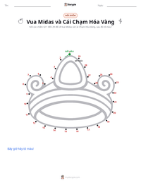 Xem trước tài liệu in sẵn Vua Midas và Cái Chạm Hóa Vàng