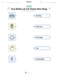 Xem trước tài liệu in sẵn Vua Midas và Cái Chạm Hóa Vàng