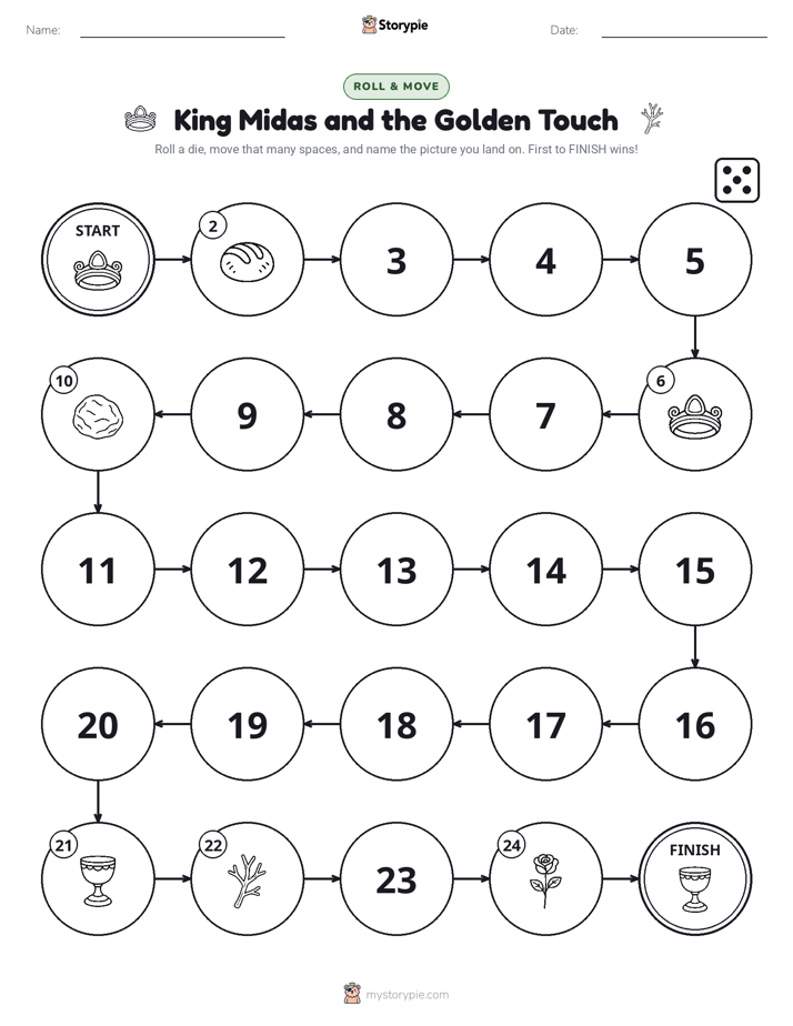 Roll & Move Game