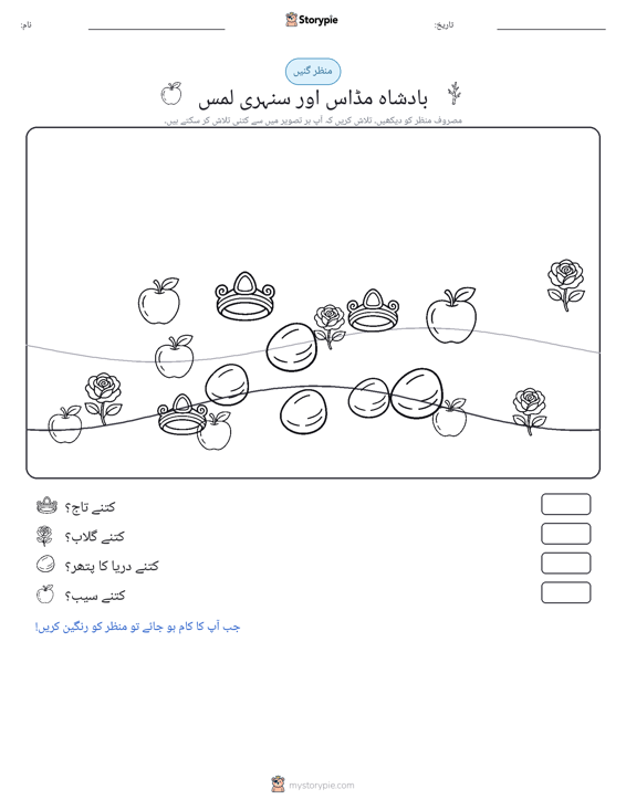 گنتی کا منظر