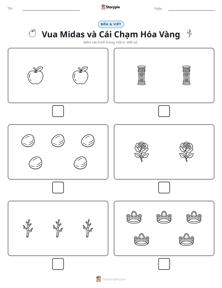 Đếm & Viết